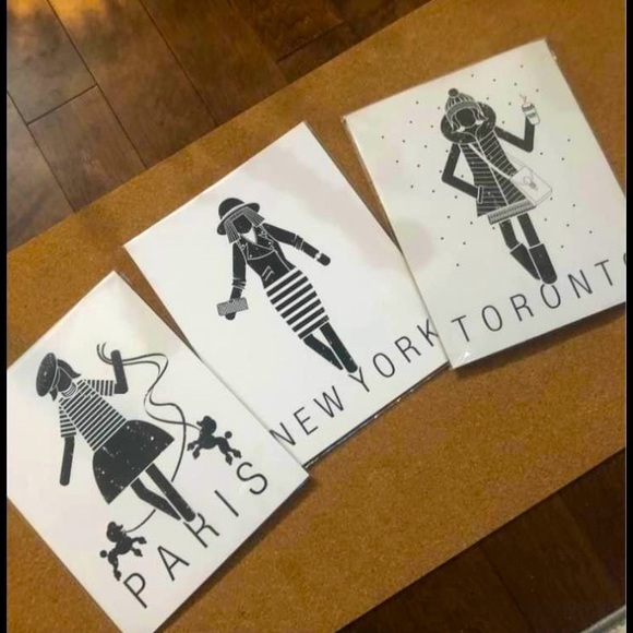 *SOLD* Fun fashion city art prints - Picture 1 of 1